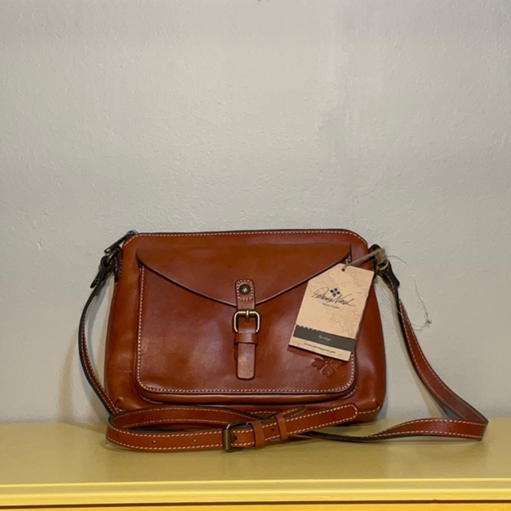 Patricia Nash leather Crossbody Bag Purse